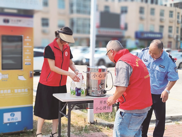 石獅市：夏日送清涼 暖心不打烊